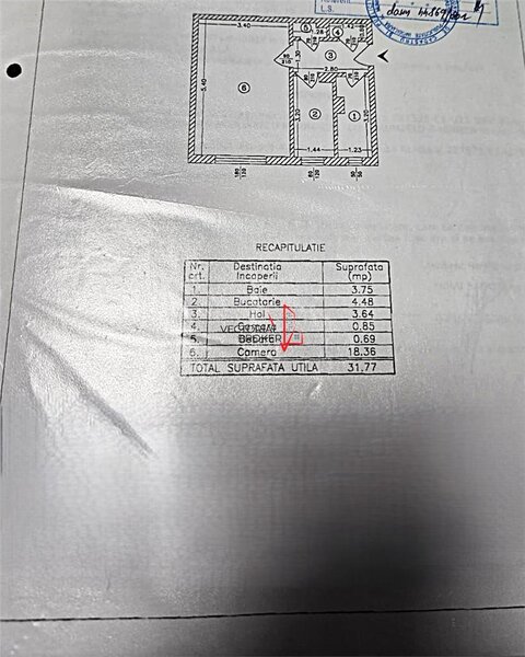 Pantelimon, garsoniera bloc mixt, an 1978